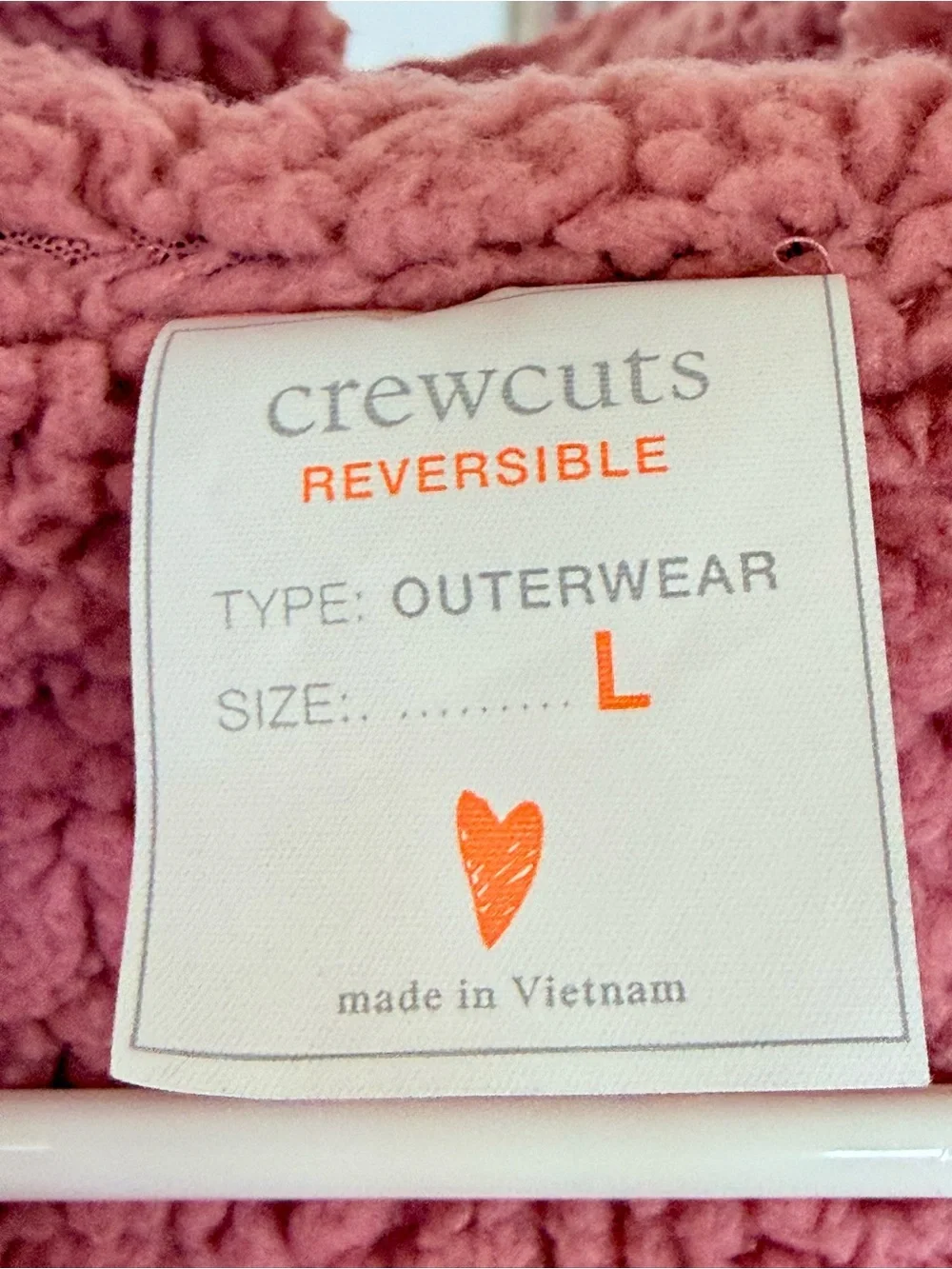 J. Crew Girl Quilted Hooded Puffer Jacket in Dusty Rose